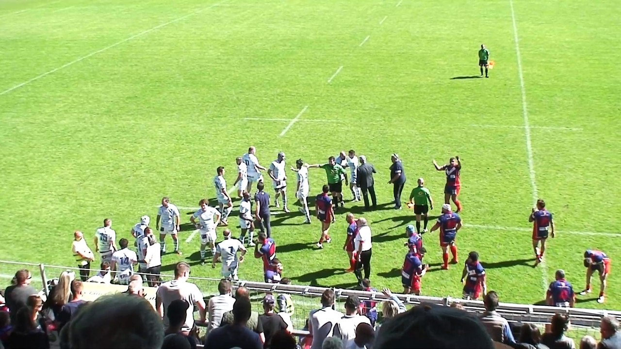 Fin de match - Bagarre - Chateaurenard vs Vienne