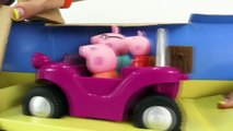 Peppa Pig ailesi ve yeni arabaları - oyuncak tanıtımı. Çizgi film oyuncakları, çocuk oyunları! - YouTube