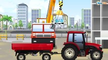 Traktor - Traktorek Zabawa i Praca | Animacja dla dzieci - Tractor Traktory - Bajki dla dzieci