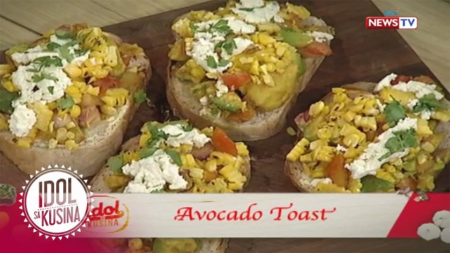 Idol sa Kusina: Shrimp and Avocado Salad with Avocado Toast