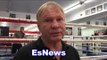 Randy Shields faced both Leonard and Hearns So Who Hit Harder? EsNews Boxing