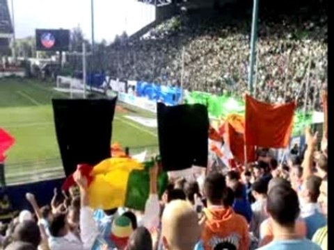 ASSE-OM (ambiance parcage marseillais yankee ultras mtp)
