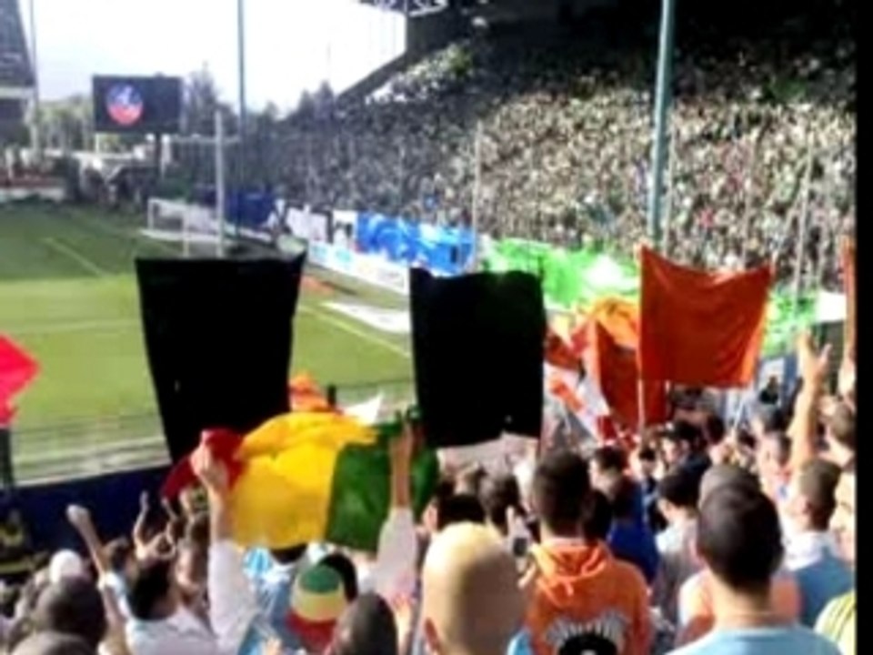ASSE-OM (ambiance parcage marseillais yankee ultras mtp)