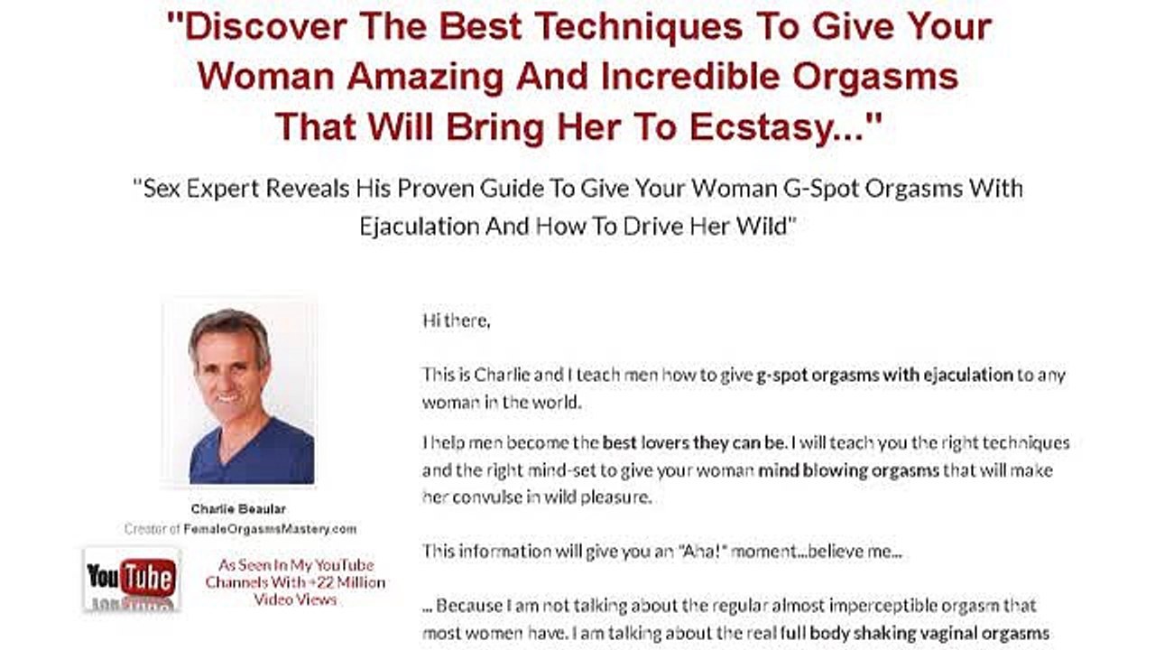 FOM Training - Master Female Sexuality