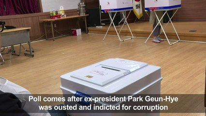 South Koreans vote in historic election