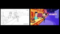 Mr. Bean - From Original Drawings To Animation - Coconut Shy-Lo4pURHK16M