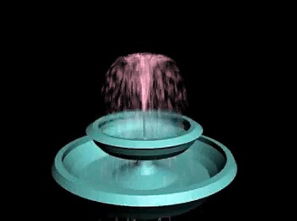 Fountain by 3ds max.
