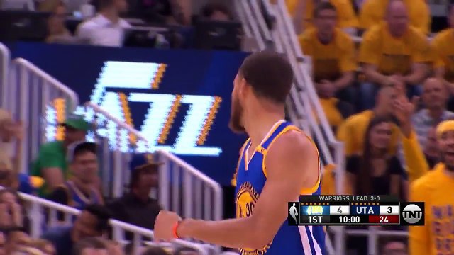 Stephen Curry Puts Up 30/5/7 in Game 4 Win May 8, 2017 HD,