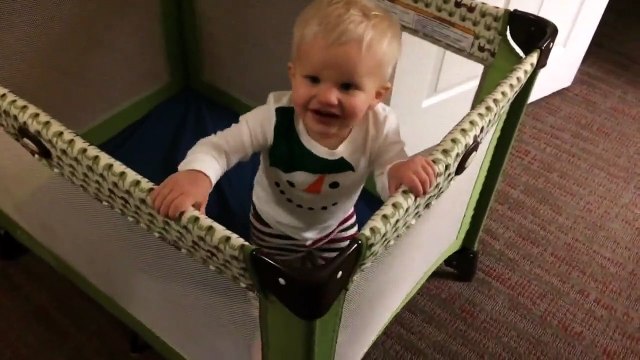 Baby Michael Gets Super Excited and Twer