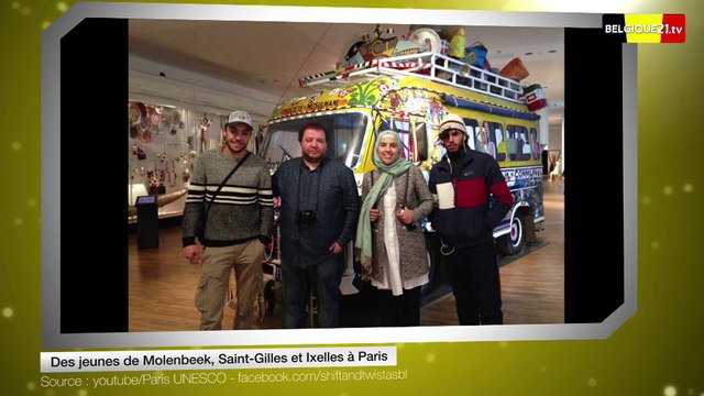 Des jeunes de Molenbeek, Saint-Gilles et Ixelles à Paris