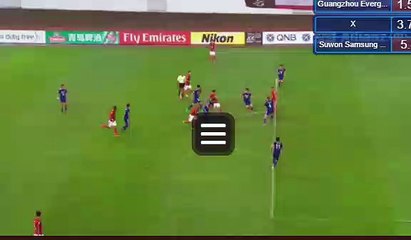 Ricardo Goulart Goal HD - Guangzhou (Chn) 1-1 Suwon (Kor) 09.05.2017