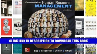 [PDF] Full Download Fundamentals of Human Resource Management (Irwin Management) Ebook Online