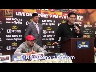 Angel Garcia on The Ring Magazine :" Who writes that sh*t?" EsNews Boxing