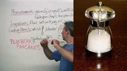 Learn English With Cooking_ Making Blueberry Pancakes! - Edited