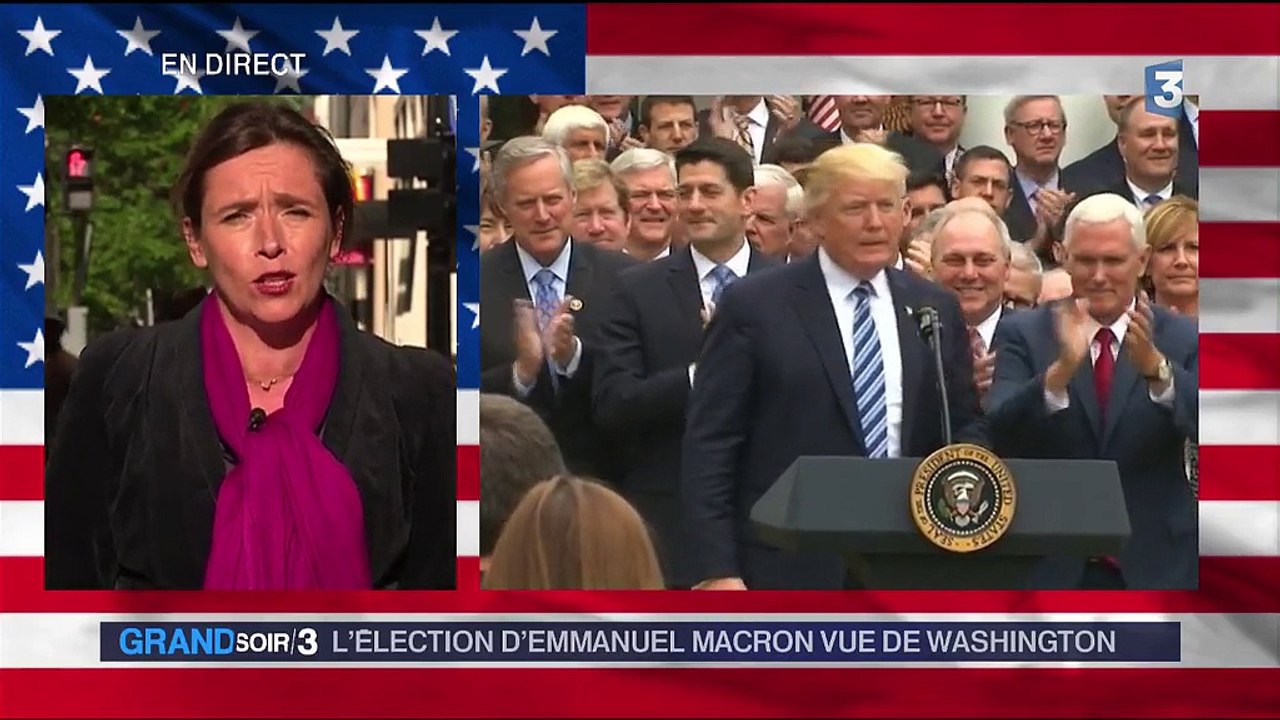 Les États-Unis se félicitent du succès d'Emmanuel Macron