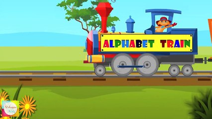 ABC Alphabet Song Learning Nursery Songs Toddlers Songs  Alphabet Train Nur