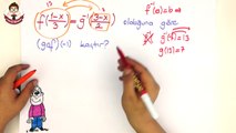 BİLEŞKE FONKSİYON SORU ÇÖZÜMÜ | YGS KAMPI '16 Matematik #