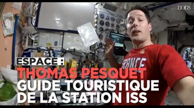 Thomas Pesquet fait une grande visite guidée de la Station spatiale internationale