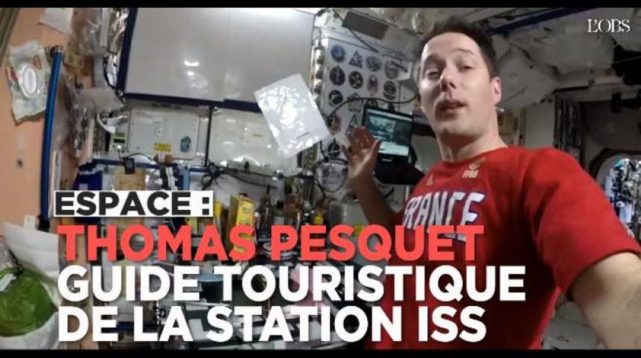 Thomas Pesquet fait une grande visite guidée de la Station spatiale internationale