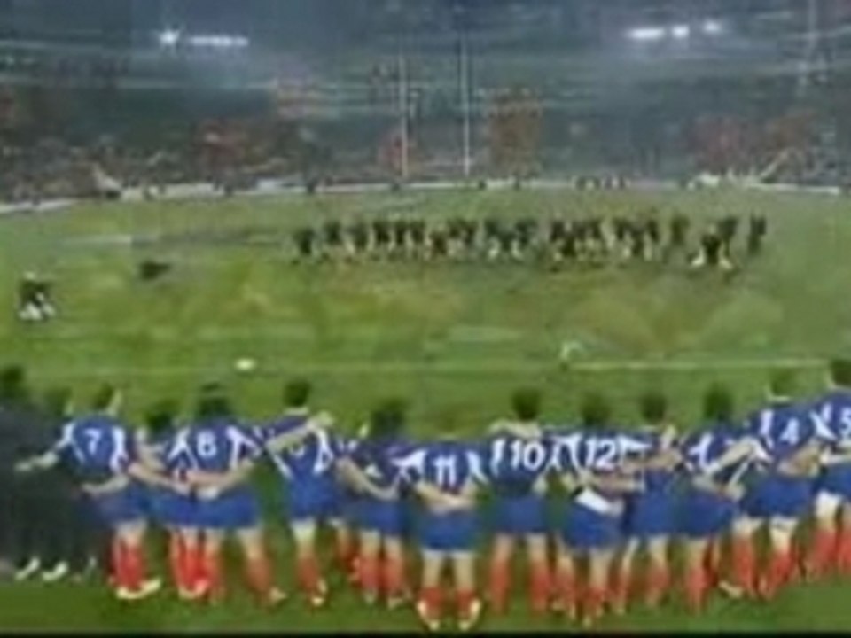 Danse nouvelle zelande  vs france !! c des oufff