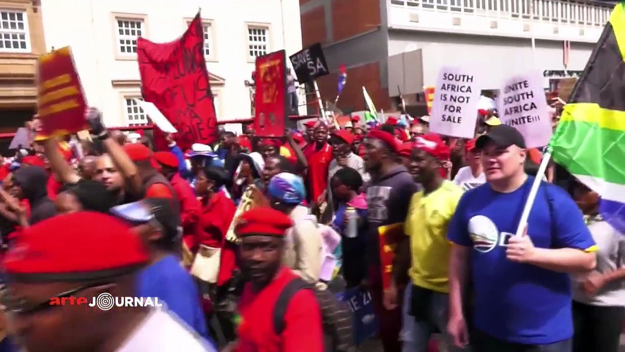 La jeunesse Sud-Africaine au premier rang anti Zuma