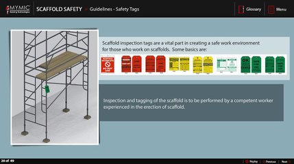 Scaffolding Safety Training | Osha Safety Training Products | Mymic
