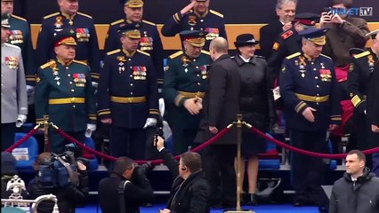 OSLAVY DŇA VÍŤAZSTVA, MOSKVA, RUSKO