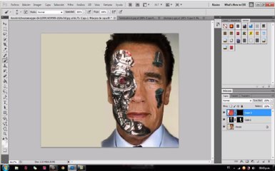 Efecto terminator con Photoshop tutorial HD