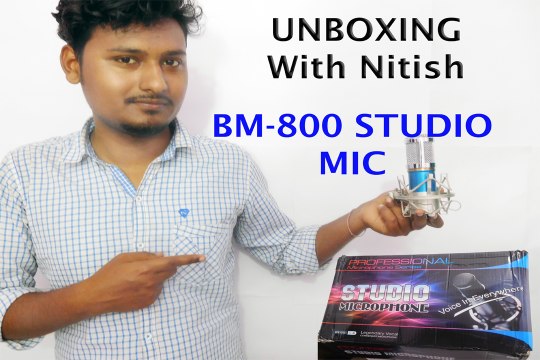 BM-800 Microphone UnBoxing Reviewing installation Generic Studio condenser mic Amazon