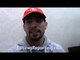 Danny Swift Garcia:" I didn't look at Terence Crawford's post!"- EsNews Boxing