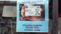 Tokat Şehit Aileleri ve Gazilere Ücretsiz Biyometrik Fotoğraf Desteği