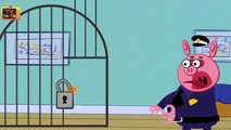 Superheroes Peppa Pig vs Venom vs Joker Crying in Prison # Finger Family Nursery Rhymes_5