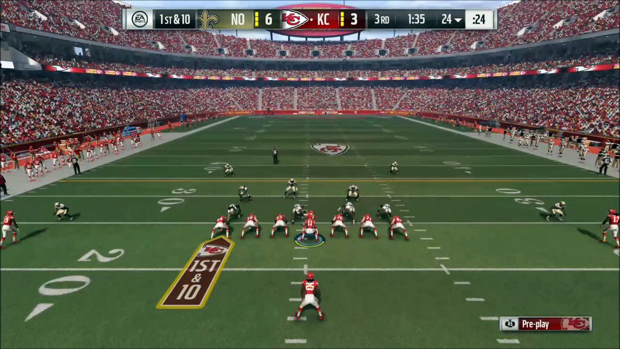 TD Maclin vs New Orleans Madden NFL 17
