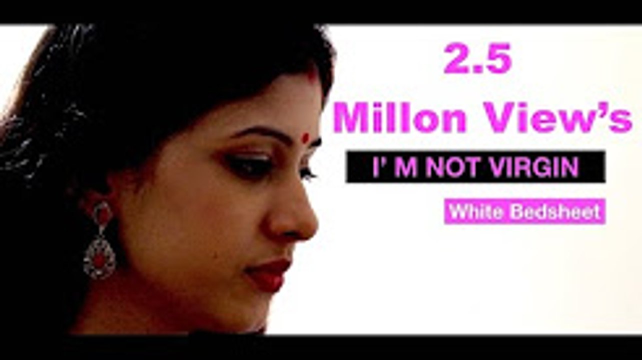 I' M NOT VIR( White Bedsheet )