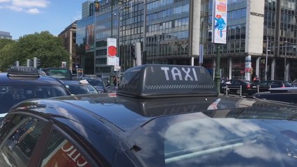 Des chauffeurs se mobilisent à Bruxelles contre le plan Taxi