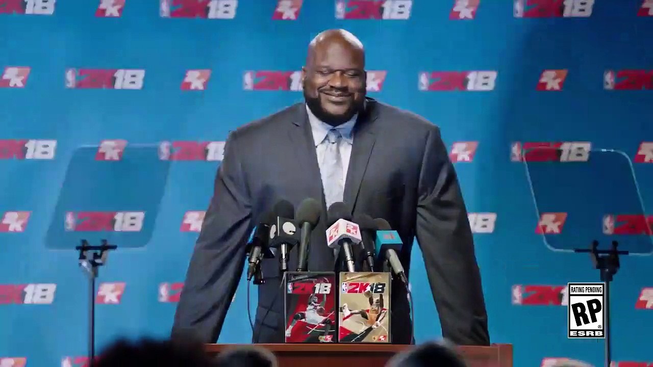 Kobe Bryant se moque du Shaq O'neal dans la publicité pour NBA 2K18 !