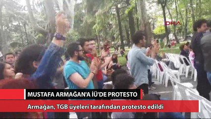 Mustafa Armağan üniversiteye sokulmadı