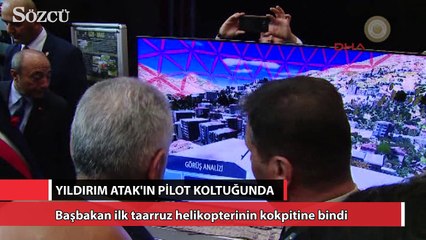 Yıldırım Atak'ın pilot koltuğunda