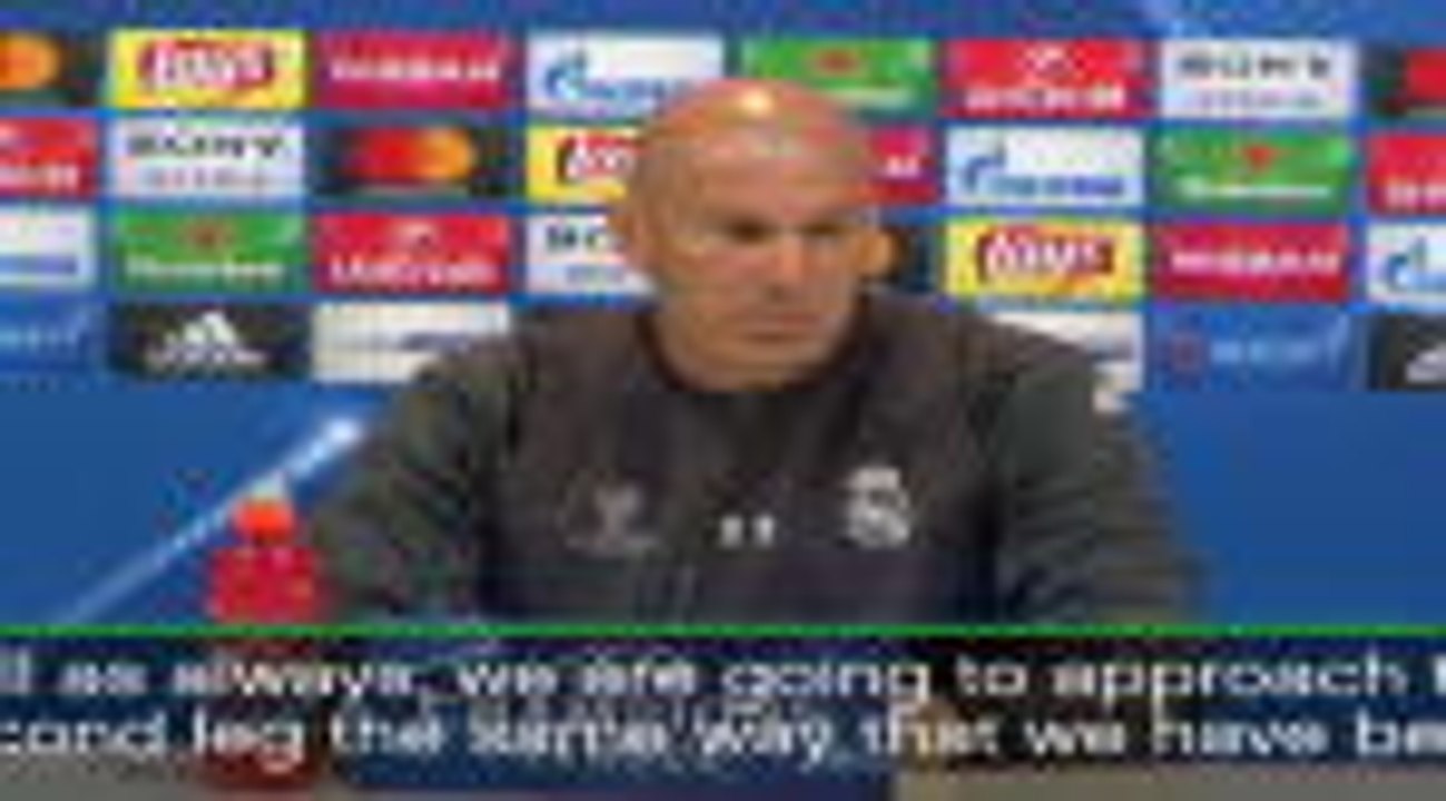 Zidane expects attacking Real display