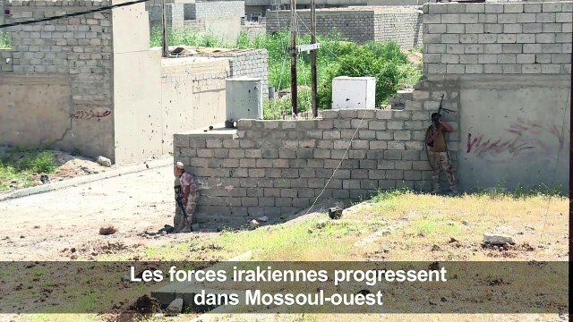 Les forces irakiennes progressent dans Mossoul-Ouest