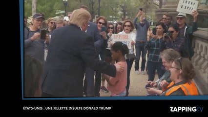 Donald Trump : Une petite fille pense s'adresser au président américain et l'insulte (vidéo)
