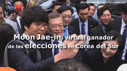 Moon Jae-in, virtual ganador de las elecciones en Corea del Sur