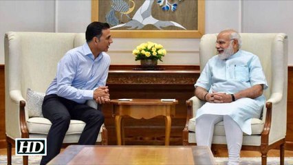 Akshay discusses 'Toilet: Ek Prem Katha' with Modi