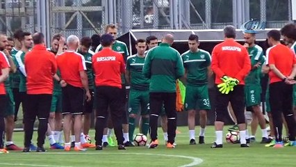 Bursaspor'da Beşiktaş mesaisi başladı