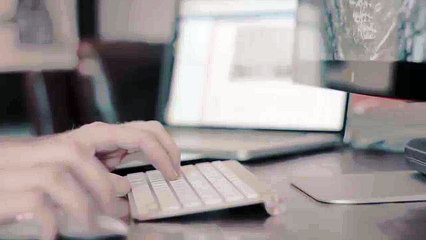 Dark Creative Desk Work Video Background