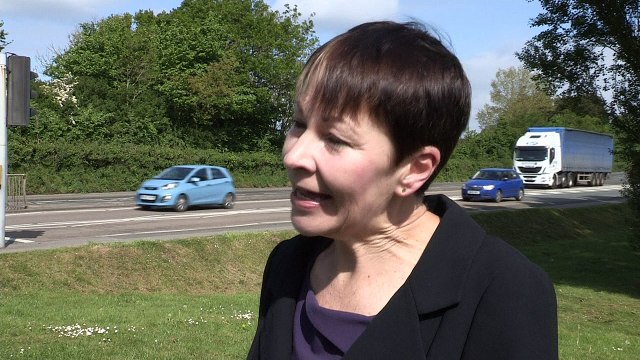 Caroline Lucas criticises the Conservatives’ energy plan