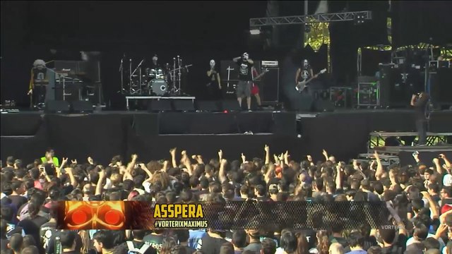 Asspera en vivo Maximus Festival 2017