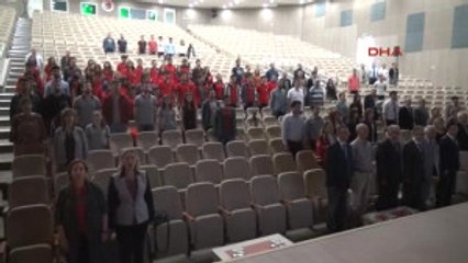 Çanakkale Deprem Konferansında Katılımcı Depremi