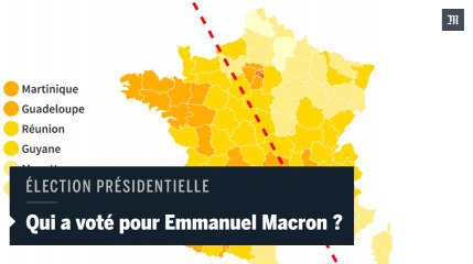 Victoire d’Emmanuel Macron : le second tour de la présidentielle expliqué en cartes