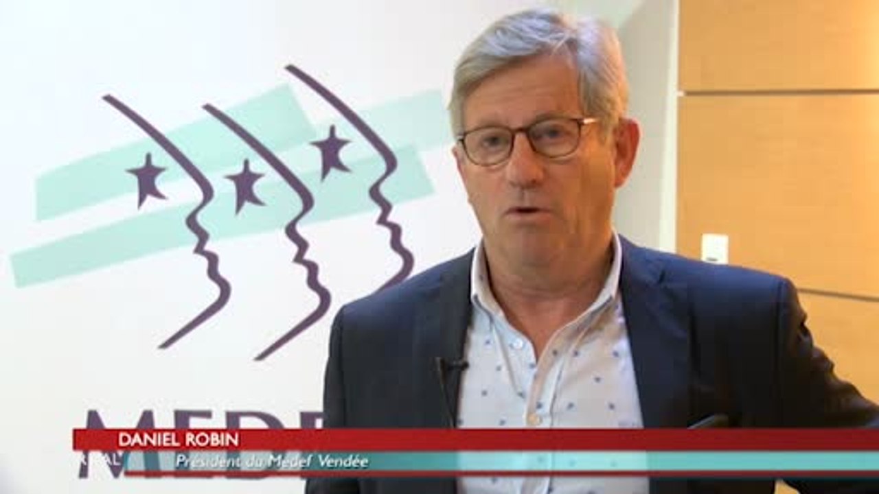 Medef/Se former en ligne: Interview de Daniel Robin (Vendée)